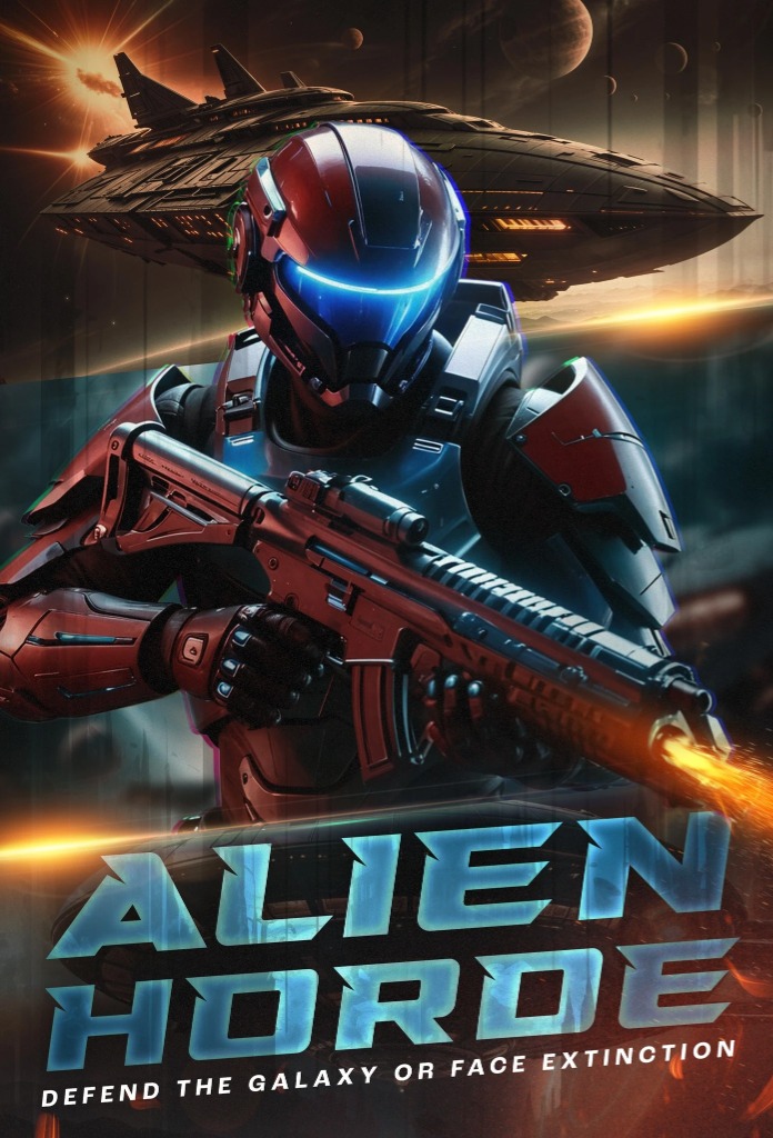 Poster artwork: Alien Horde